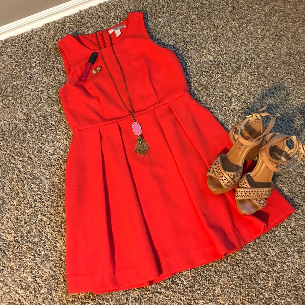 ORANGE 🍊 A-LINE MINI DRESS - M